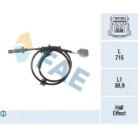 Датчик АБС FAE Nissan Qashqai (J11) 2 Кроссовер 2.0 (J11E) 144 л.с. 2014 – 2024 G2R9Q 28 78468