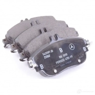 Тормозные колодки, дисковые, комплект MERCEDES-BENZ A 008 420 0320 21636196 783 Q63U - Изображение 4