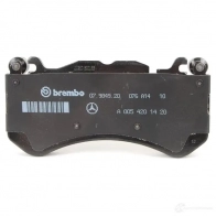 Тормозные колодки, дисковые, комплект MERCEDES-BENZ 25370370 A0074205920 4T 2VPD - Изображение 3
