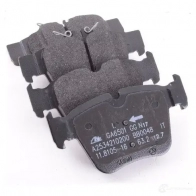 Тормозные колодки дисковые, задние MERCEDES-BENZ 24958442 A 000 420 59 00 WUBQA S - Изображение 2