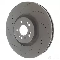 Тормозной диск передний перфорированный MERCEDES-BENZ GLE (V167) 18- TMO QV A167421100107 F3ZYH