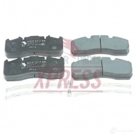 Тормозные колодки, комплект MERITOR mdp3173k 31028003 T2 49B7J