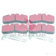 Тормозные колодки, комплект MERITOR max173k GJGXK 2X 1438460583