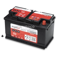 Аккумулятор AGM-80 METACO 1439843712 LIU QR AGM80 - Изображение 2