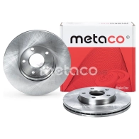 Диск тормозной передний вентилируемый METACO 1439844841 3050-002 S C5YQU - Изображение 2