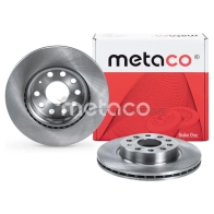 Диск тормозной передний вентилируемый METACO 1439844849 3050-008 NN 38PN - Изображение 3