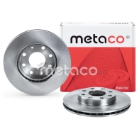 Диск тормозной передний вентилируемый METACO 1439844853 3050-010 D MYBX1O - Изображение 2