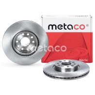 Диск тормозной передний вентилируемый METACO 1439844861 3050-016 SGO50 G - Изображение 2