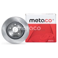 Диск тормозной передний вентилируемый METACO 1439844871 3050-025 N I87U - Изображение 2