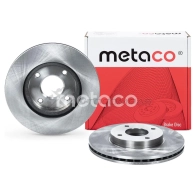 Диск тормозной передний вентилируемый METACO 1437215086 3050-031 N97A X - Изображение 3