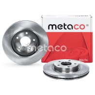 Диск тормозной передний вентилируемый METACO 1439844881 3050-034 D 6OZL3 - Изображение 3