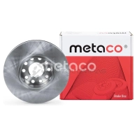 Диск тормозной передний вентилируемый METACO 3050-038 1439844885 W TXLL - Изображение 2