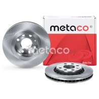 Диск тормозной передний вентилируемый METACO 3050-040 1439844888 OYS9 6Z - Изображение 3