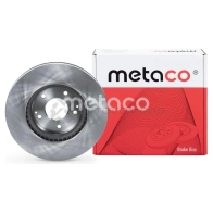 Диск тормозной передний вентилируемый METACO 3050-042 1439844890 YR BO7J - Изображение 2