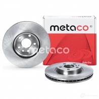 Тормозной диск передний вентилируемый METACO 3050-051 1439844902 7Z PW3X - Изображение 2