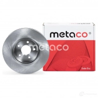Тормозной диск передний вентилируемый METACO 3050-073 1439844928 C S278JA - Изображение 2