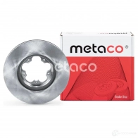 Тормозной диск передний вентилируемый METACO 3050-096 3 77S2D 1439844953 - Изображение 2