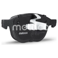 Колодки тормозные передние Комплект METACO DJY INTI 3000-001 1439845419 - Изображение 2