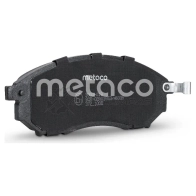 Колодки тормозные передние Комплект METACO Y0I0 7P 3000-019 1437225395 - Изображение 2
