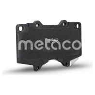 Колодки тормозные передние Комплект METACO 3000-021 1437230490 1N 60H - Изображение 2