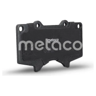 Колодки тормозные передние Комплект METACO 3000-021 1437230490 1N 60H - Изображение 3