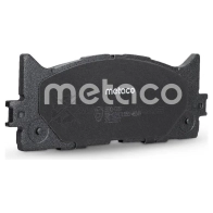 Колодки тормозные передние Комплект METACO 3000-025 1439845453 QTTZ09 M - Изображение 2