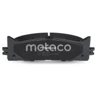 Колодки тормозные передние Комплект METACO 3000-025 1439845453 QTTZ09 M - Изображение 4