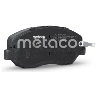 Колодки тормозные передние Комплект METACO 3000-030 1439845459 5 QFCU - Изображение 2