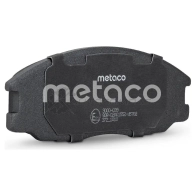 Колодки тормозные передние Комплект METACO 1439845467 1Y8CGF N 3000-039 - Изображение 3