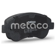 Колодки тормозные передние Комплект METACO 1439845471 3000-043 M85 OQ3 - Изображение 3
