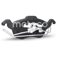 Колодки тормозные передние Комплект METACO VSP WO 3000-044 1223103116 - Изображение 3