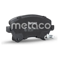 Колодки тормозные передние Комплект METACO 3000-046 HAP 1H 1439845473 - Изображение 2