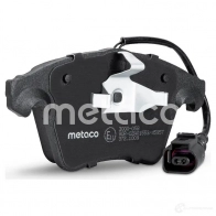 Тормозные колодки передние комплект METACO 3000-058 1439845489 MV5B 375 - Изображение 2