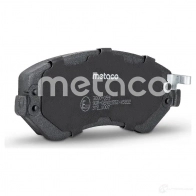 Тормозные колодки передние комплект METACO W YARP 3000-059 1439845490 - Изображение 2