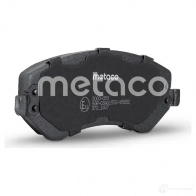 Тормозные колодки передние комплект METACO W YARP 3000-059 1439845490 - Изображение 3
