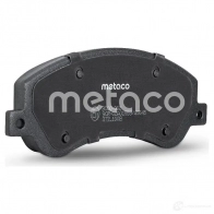 Тормозные колодки передние комплект METACO DKA 89 1439845496 3000-062 - Изображение 3