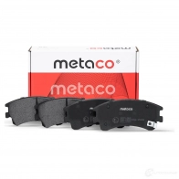 Тормозные колодки передние комплект METACO LGES QM 1439845498 3000-064 - Изображение 2