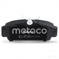 Тормозные колодки передние комплект METACO 3000-067 JX309 W7 1223098834 - Изображение 4
