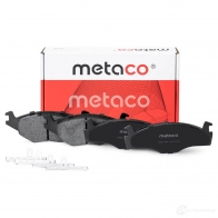 Тормозные колодки передние комплект METACO 3000-069 ZAA S3 1439845503 - Изображение 1