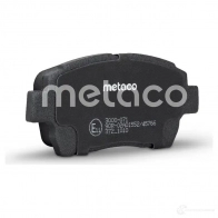 Тормозные колодки передние комплект METACO 1439845505 3000-071 5OCLQ C - Изображение 3
