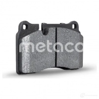 Тормозные колодки передние комплект METACO 97LF UAB 1439845506 3000-072 - Изображение 3