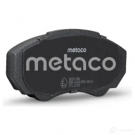 Тормозные колодки передние комплект METACO 1439845525 3000-086 I82 2ZWF - Изображение 3