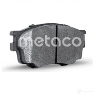 Тормозные колодки передние комплект METACO BBL MBH 1439845551 3000-108 - Изображение 4