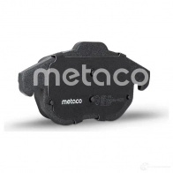 Тормозные колодки передние комплект METACO 1439845558 3000-115 9LYB1 AU - Изображение 3