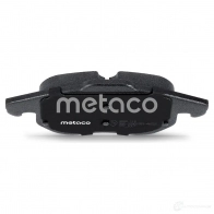 Тормозные колодки передние комплект METACO 1439845558 3000-115 9LYB1 AU - Изображение 5