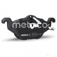 Тормозные колодки передние комплект METACO 3000-117 1439845560 K4M Y6E - Изображение 2