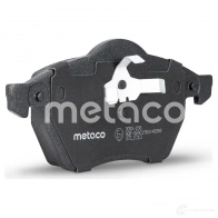 Тормозные колодки передние комплект METACO 3000-156 1439845602 IG49 NX - Изображение 2