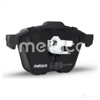 Тормозные колодки передние комплект METACO 3000-161 XWB 8N60 1439845607 - Изображение 3