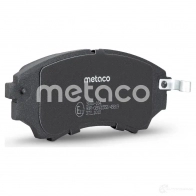 Тормозные колодки передние комплект METACO P1QN2 R 1439845611 3000-164 - Изображение 2