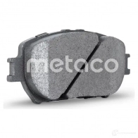 Тормозные колодки передние комплект METACO 3000-168 1439845615 U7 M1MS8 - Изображение 3